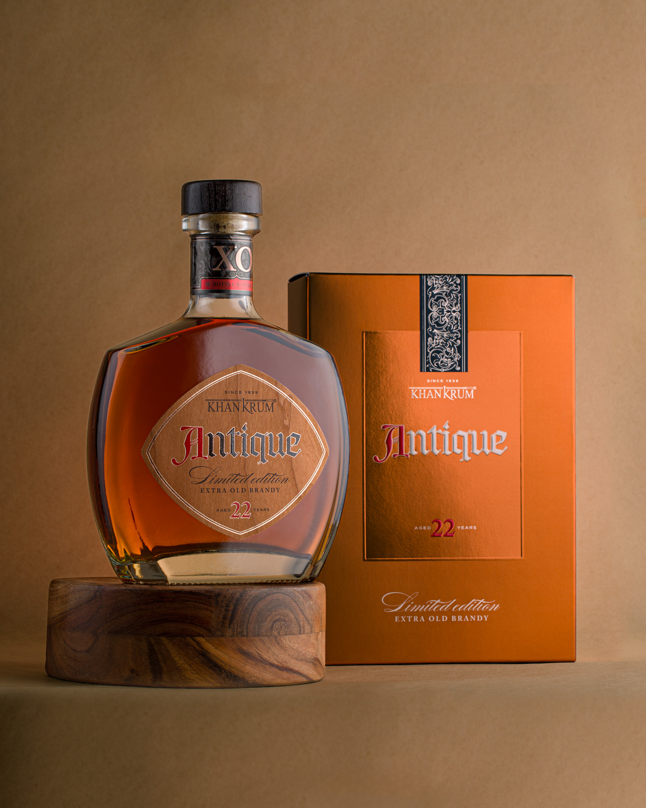 Vintage brandy design