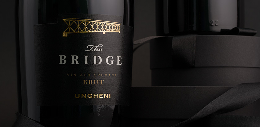 The Bridge - wine label design